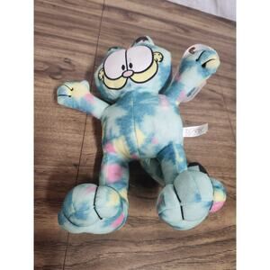 Garfield 40th Anniversary Special Edition 9" Plush 2018 Toy Factory G40 Tie Dye